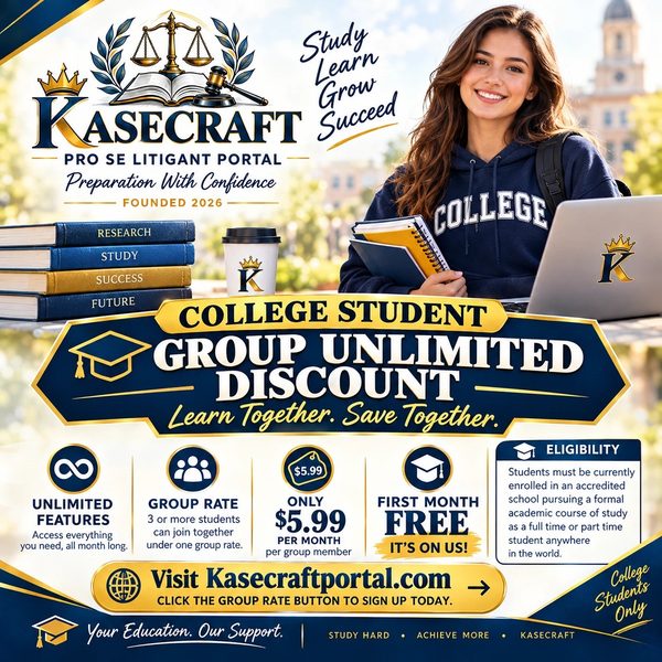 College Student Group Discount flyer preview